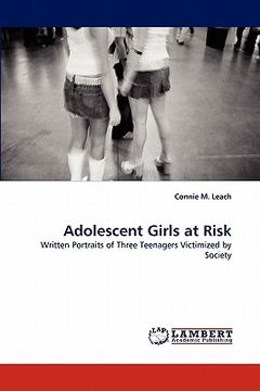 portada adolescent girls at risk (en Inglés)