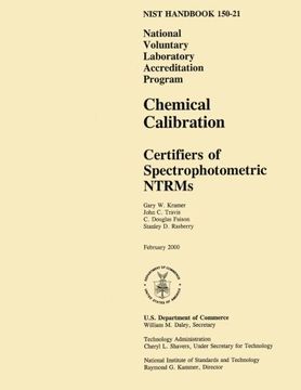 portada Nist Handbook 150-21: National Voluntary Laboratory Accreditation Program, Chemical Calibration Certifiers of Spectrophotometric Ntrms