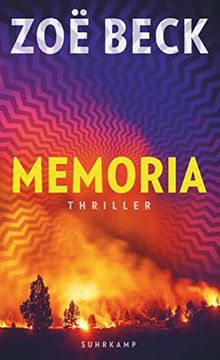 portada Memoria: Thriller | wem Gehört Deine Erinnerung? | Rasant und Erschreckend Aktuell (Suhrkamp Taschenbuch) (en Alemán)