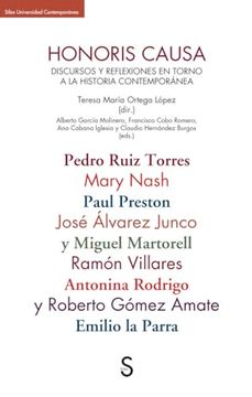 portada Honoris Causa: Discursos y Reflexiones en Torno a la Historia Contemporánea