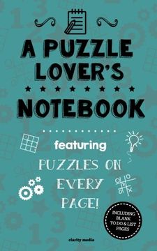 portada A Puzzle Lover'S Notebook: Featuring 100 Puzzles (in English)