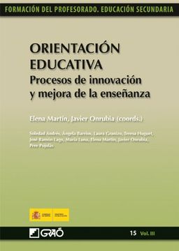 portada Orientación Educativa. Procesos de Innovación y Mejora de la Enseñanza: 153 (Formacion Profesorado-E. Secun. ) (in Spanish)