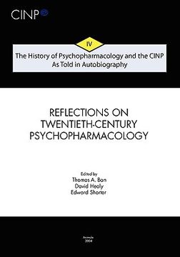 portada the history of psychopharmacology and the cinp, as told in autobiography (en Inglés)