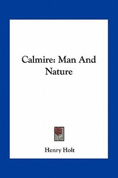 portada calmire: man and nature (en Inglés)