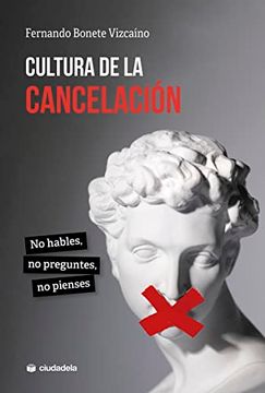 portada Cultura de la Cancelacion (in Spanish)