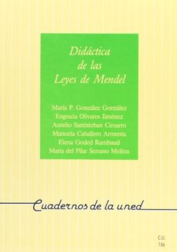 portada Didáctica de las Leyes de Mendel (CUADERNOS UNED)