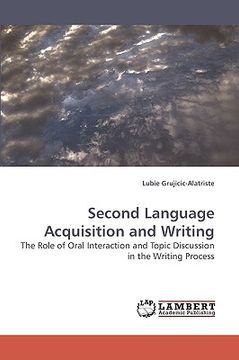 portada second language acquisition and writing (en Inglés)