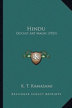 portada hindu: occult art magic (1921) (in English)