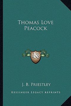 portada thomas love peacock (en Inglés)