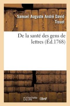 portada de la Santé Des Gens de Lettres