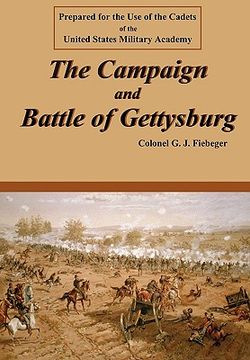 portada the campaign and battle of gettysburg (en Inglés)