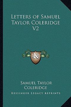 portada letters of samuel taylor coleridge v2 (en Inglés)