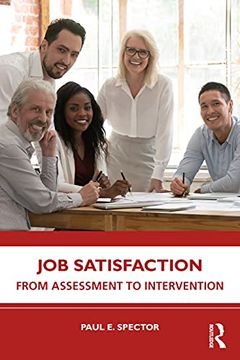 portada Job Satisfaction: From Assessment to Intervention (en Inglés)