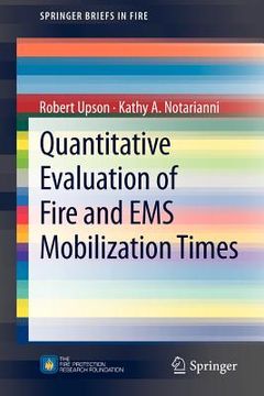 portada quantitative evaluation of fire and ems mobilization times (en Inglés)