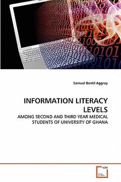 portada information literacy levels (en Inglés)