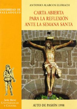 portada Carta Abierta Para La Reflexion Ante La Semana Santa. Auto de Pasion 1998 (in Spanish)