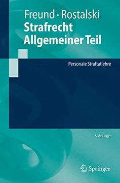 portada Strafrecht Allgemeiner Teil: Personale Straftatlehre (Springer-Lehrbuch) (en Alemán)