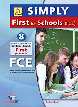 portada Simply First for Schools FCE 8 Practice Tests Teacher's Book