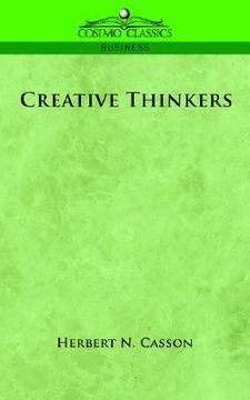 portada creative thinkers (en Inglés)