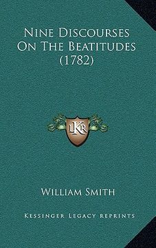 portada nine discourses on the beatitudes (1782) (en Inglés)