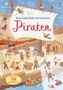 portada Mein Rubbelbilder-Kreativbuch: Piraten (en Alemán)