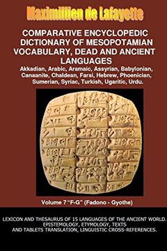 portada V7. Comparative Encyclopedic Dictionary of Mesopotamian Vocabulary Dead & Ancient Languages (en Inglés)