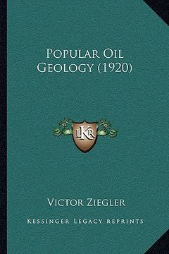 portada popular oil geology (1920) (en Inglés)
