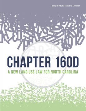 portada Chapter 160D: A new Land use law for North Carolina 