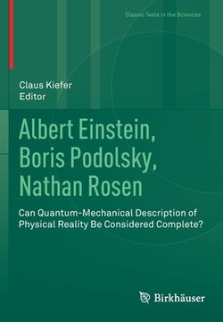 portada Albert Einstein, Boris Podolsky, Nathan Rosen: Can Quantum-Mechanical Description of Physical Reality Be Considered Complete? (in English)