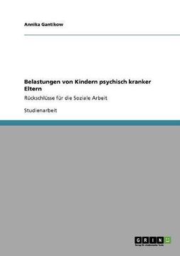 portada Belastungen von Kindern psychisch kranker Eltern (German Edition)