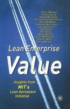 portada Lean Enterprise Value: Insights from Mit's Lean Aerospace Initiative (en Inglés)