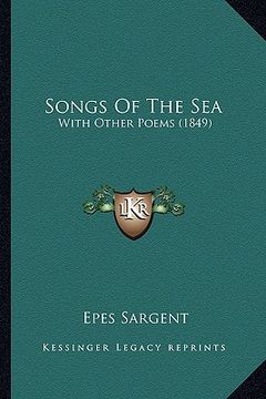portada songs of the sea: with other poems (1849) with other poems (1849) (en Inglés)