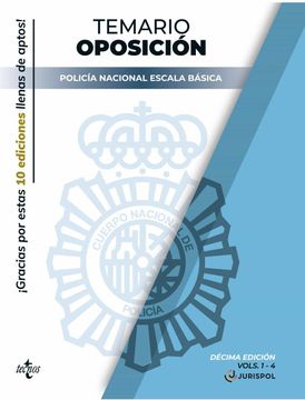 portada Pack Temario Oposición Escala Básica Policía Nacional: 4 Volumenes (in Spanish)