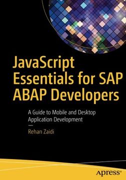 portada JavaScript Essentials for SAP ABAP Developers: A Guide to Mobile and Desktop Application Development