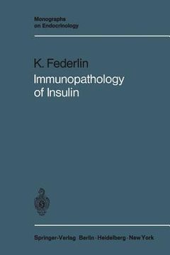 portada immunopathology of insulin: clinical and experimental studies (en Inglés)
