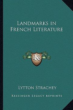 portada landmarks in french literature (in English)