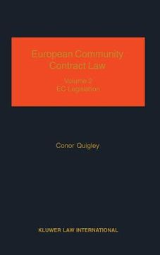 portada European Community Contract Law, Volume 2, the Effect of EC Legislation on Contractual Rights (en Inglés)