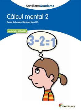 portada Santillana Quaderns Càlcul Mental 2 - 9788468013770 (in Catalá)