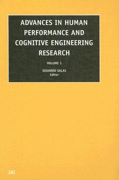portada advances in human performance and cognitive engineering research (en Inglés)