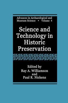portada science and technology in historic preservation