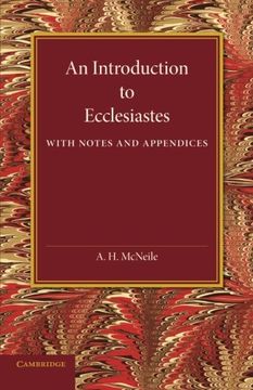 portada An Introduction to Ecclesiastes: With Notes and Appendices (en Inglés)