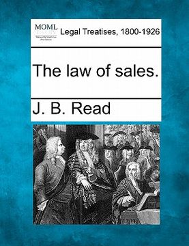 portada the law of sales. (in English)