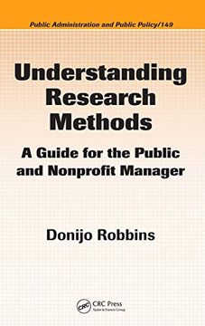 portada Understanding Research Methods: A Guide for the Public and Nonprofit Manager (Public Administration and Public Policy) (en Inglés)