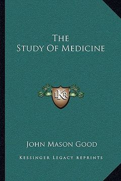 portada the study of medicine (en Inglés)