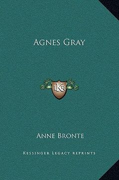 portada agnes gray (in English)