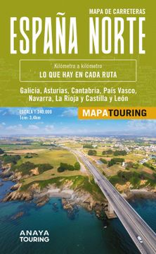 portada Mapa de carreteras de España Norte 1:340.000 -  (desplegable)