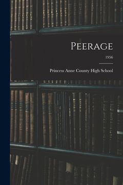 portada Peerage; 1956 (en Inglés)