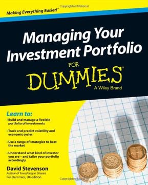 portada Managing Your Investment Portfolio for Dummies (en Inglés)