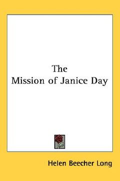 portada the mission of janice day (in English)