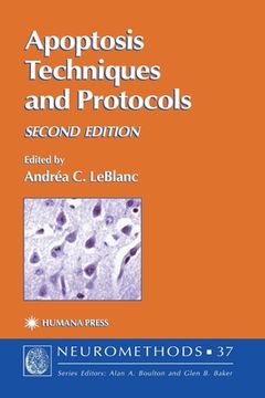 portada apoptosis techniques and protocols (en Inglés)